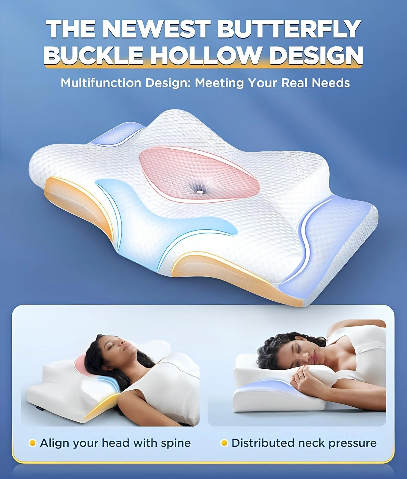 Nuvola™ Orthopedic Neck Pillow