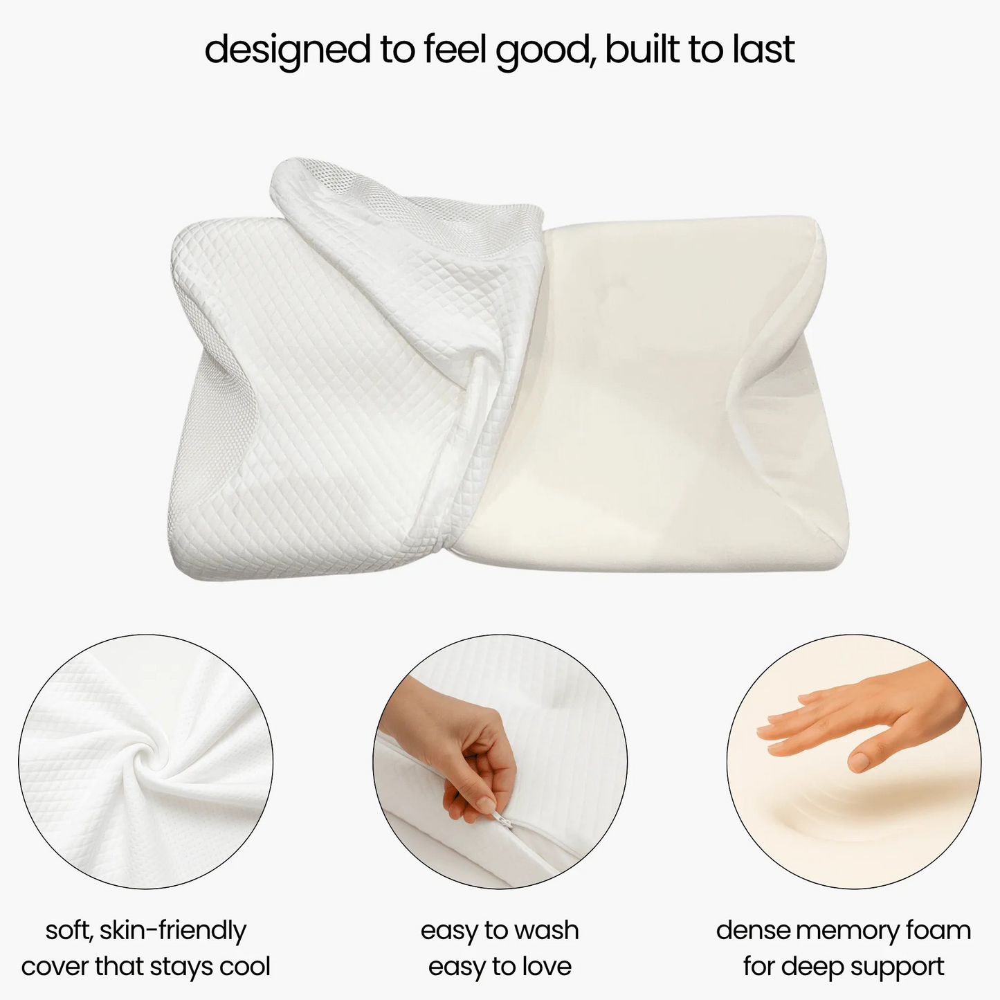 Nuvola™ Orthopedic Neck Pillow
